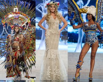 Kandydatki na Miss Universe w strojach narodowych!
