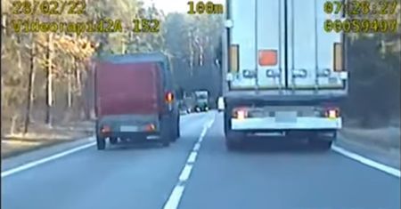 Policja pokazała film. Kierowca dostał za to mandat 3 tys. zł