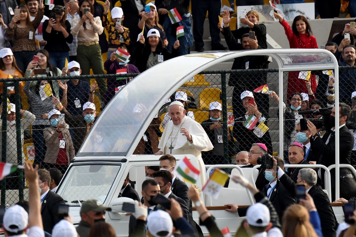 Papież Franciszek odwiedził Irak 