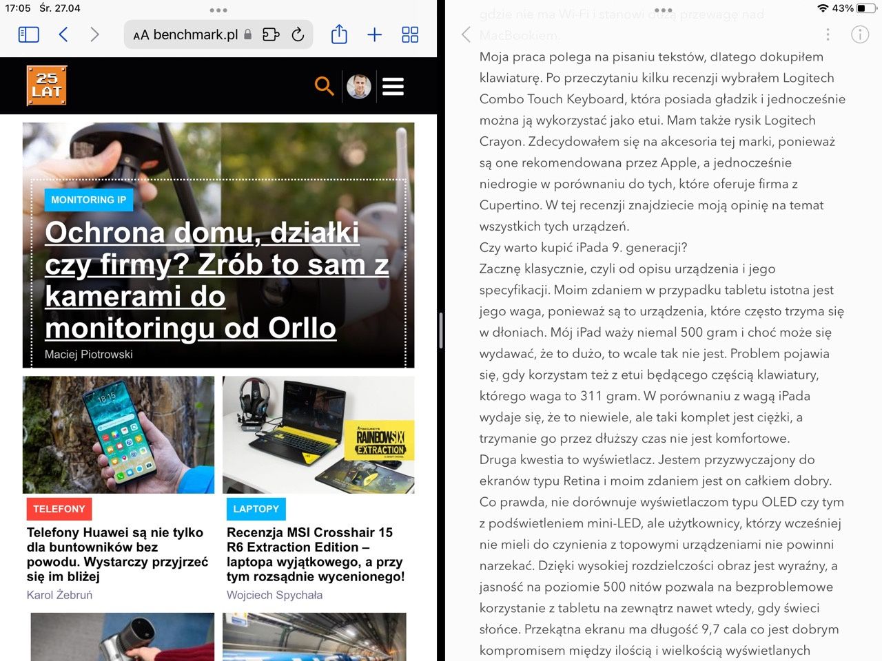 Split View ipad