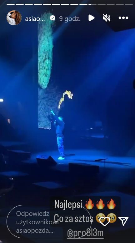 Joanna Opozda na randce ze studnetem pawa