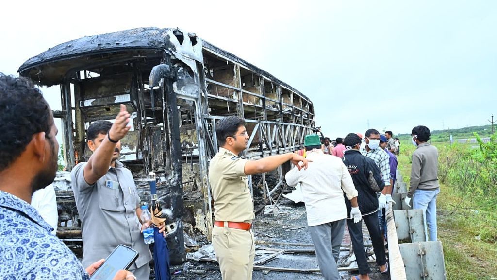 25 killed in southern India bus fire
Anadolu
killed, passenger bus, accident, fire, disaster