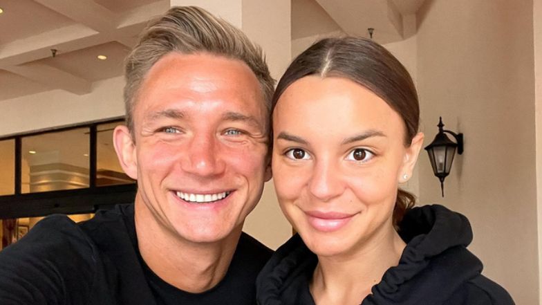 Jakub Rzeźniczak i Paulina Nowicka kibicują reprezentacji Polski przed meczem z Meksykiem