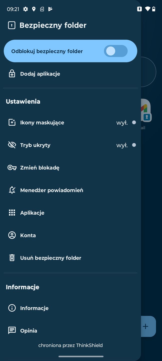 Bezpieczny folder