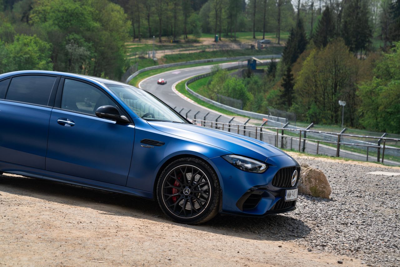 Mercedes-AMG C63 S E-Performance na Nürburgringu