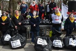 Pikieta pracowników służby zdrowia. Narzekają na pensje, braki kadrowe i szefową rządu