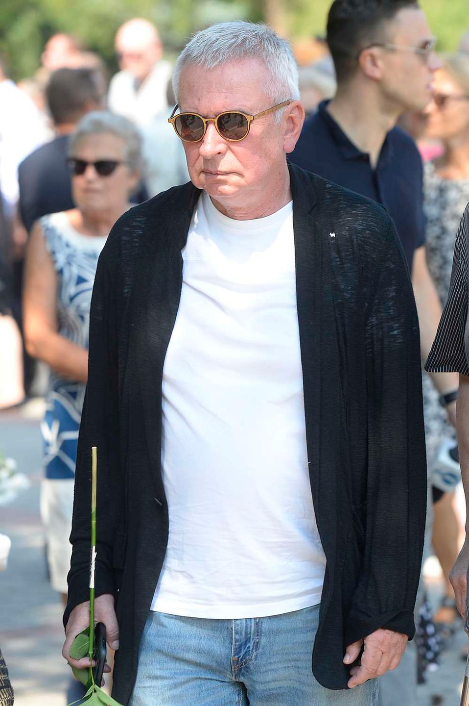 Krzysztof Materna - pogrzeb Tomasza Stańki