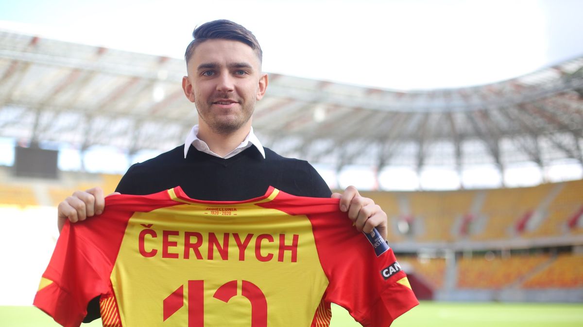 Materiały prasowe / Jagiellonia Białystok / Na zdjęciu: Fiodor Cernych