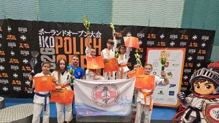 Płoccy karatecy z siedmioma miejscami na podium. Świetny występ w IKO Polish Open 2026