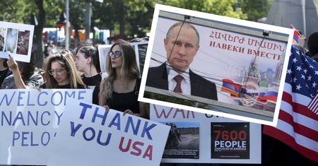 Obietnice Putina? Flagi USA na ulicach. "Rosja nic nie zrobiła"
