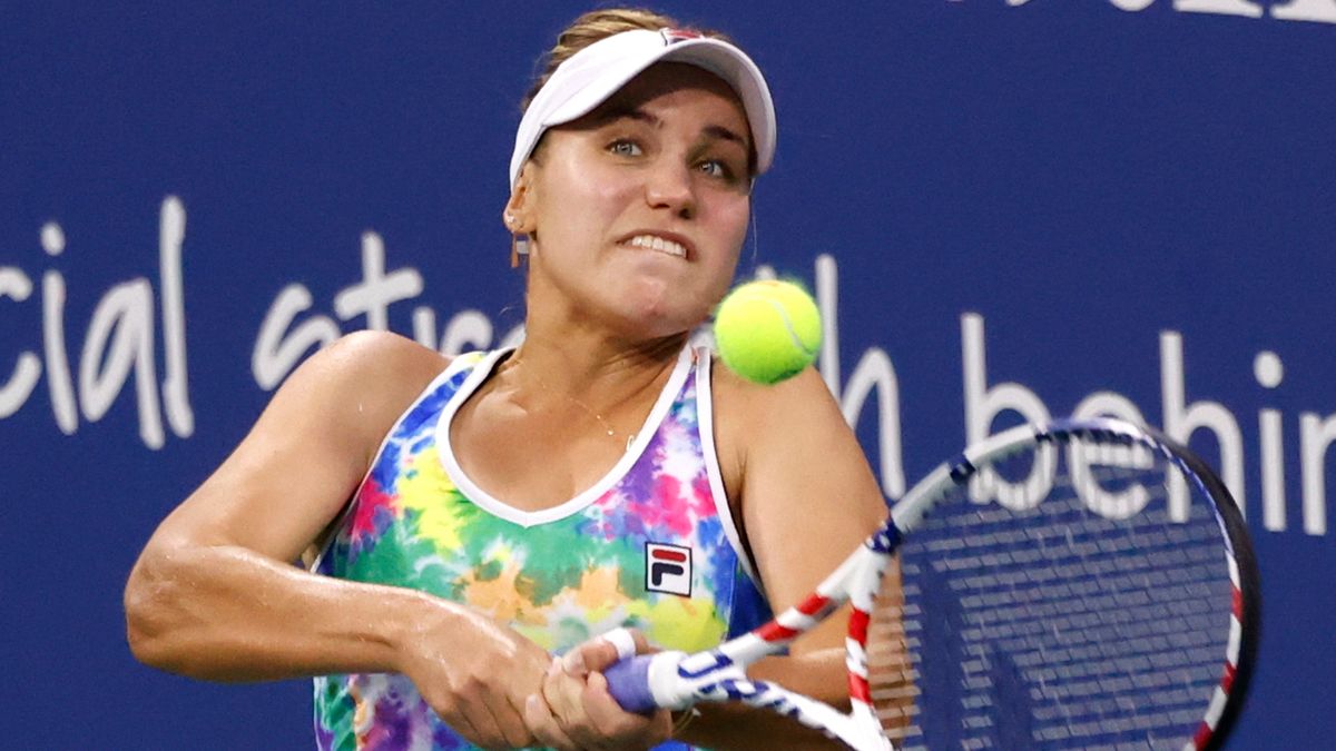 PAP/EPA / JASON SZENES / Na zdjęciu: Sofia Kenin