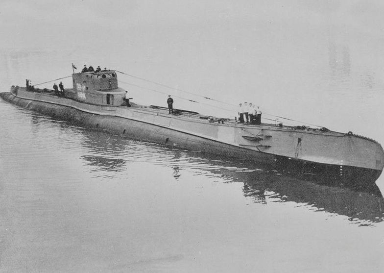 ORP Orzeł w Rosyth w 1940 r.