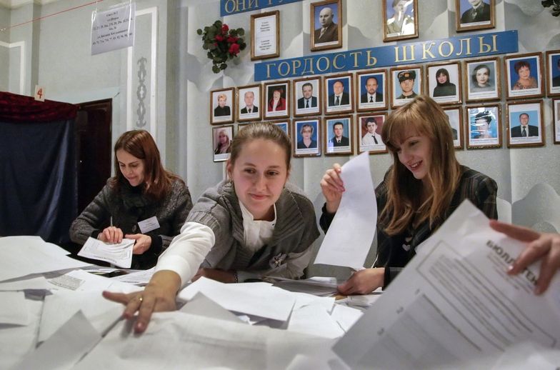 Wybory na Ukrainie. CKW pokazała obliczenia mandatów