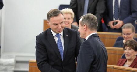 Wybory 2020. Tomasz Grodzki po spotkaniu z Andrzejem Dudą. Marszałek zaprasza Jarosława Kaczyńskiego do Senatu