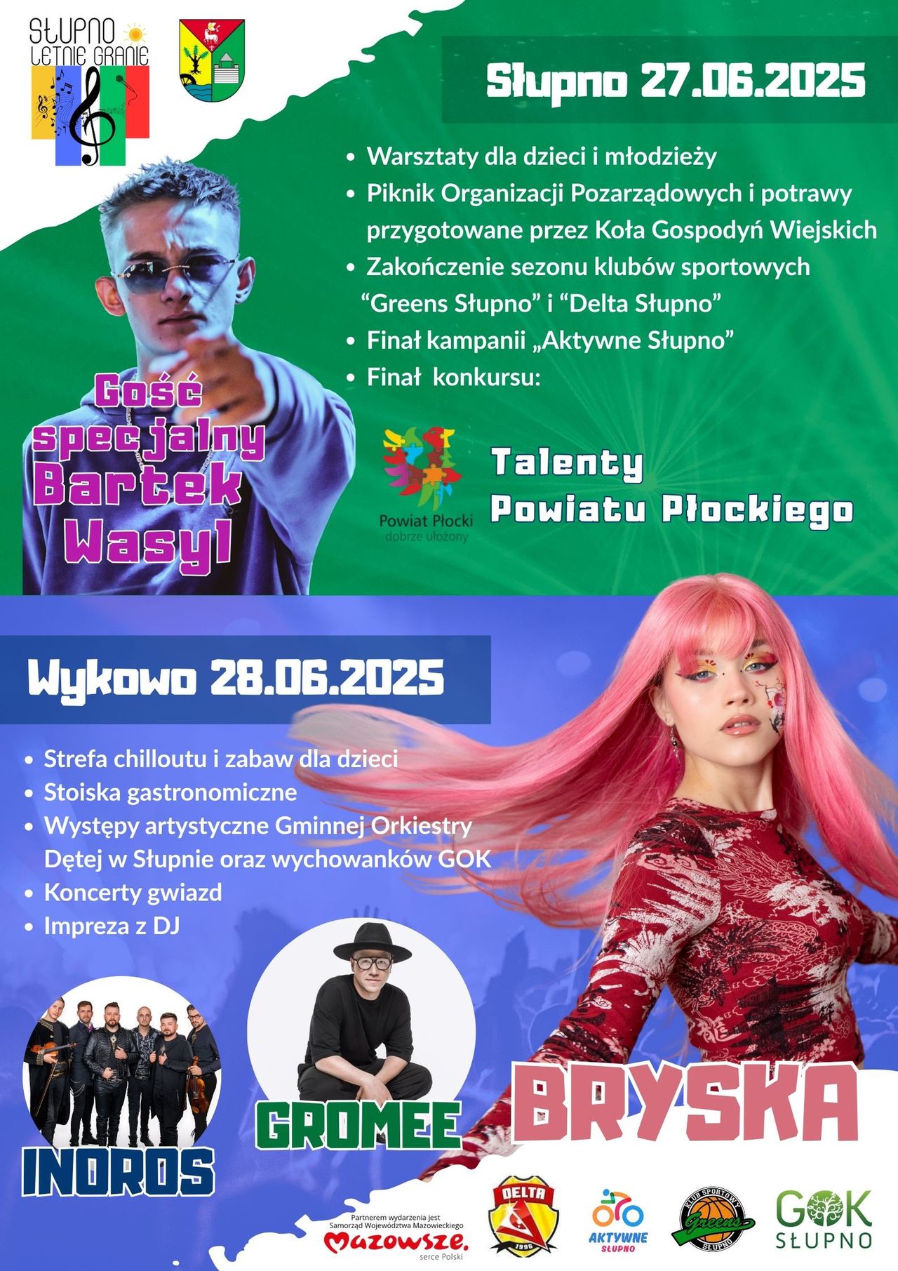 Letnie granie w Słupnie