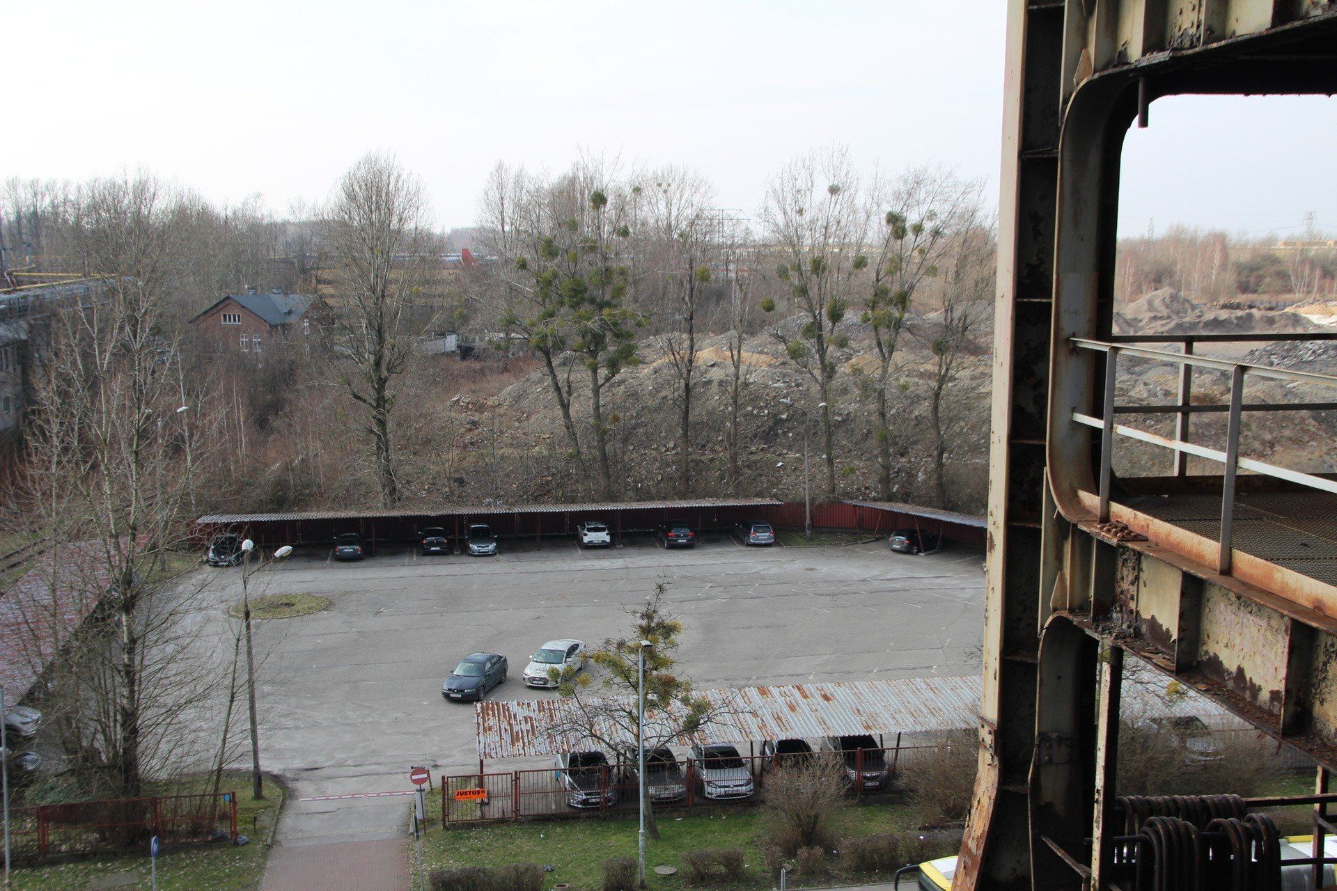 Panorama Śląska z Wielkiego Pieca na Nowym Bytomiu