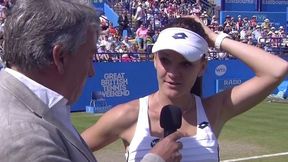 Radwańska: sam udział w finale wiele dla mnie znaczy