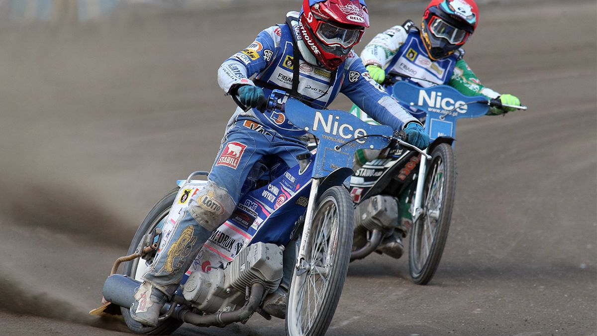 WP SportoweFakty / Michał Krupa / Na zdjęciu: Aleksander Grygolec przed Karolem Baranem podczas zawodów Nice Challenge