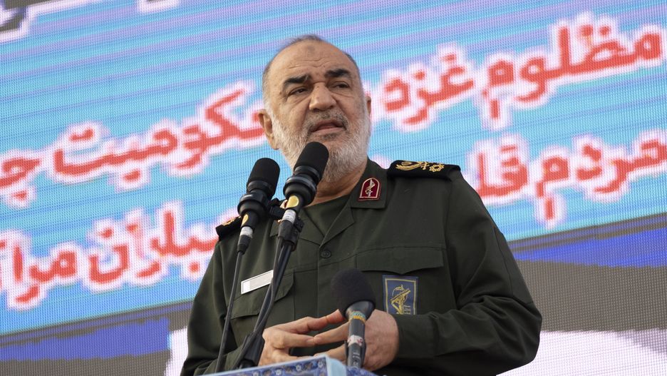 Dowódca irańskiego Korpusu Strażników Rewolucji Islamskiej, Hossein Salami