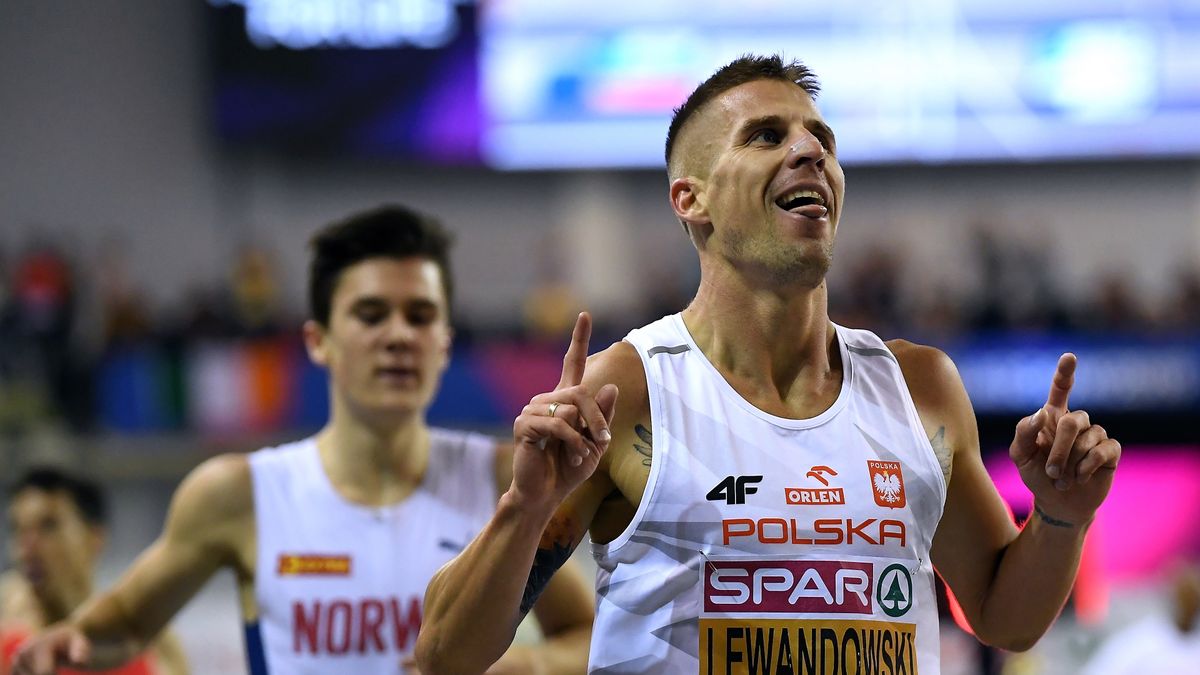 PAP / Adam Warżawa / Na zdjęciu: Marcin Lewandowski (na pierwszym planie) i Jacob Ingebrigtsen (w tle)