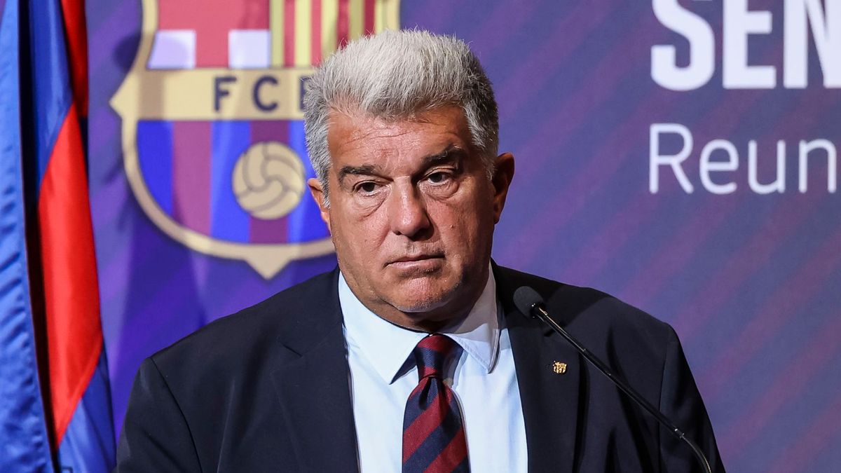 Getty Images / Javier Borrego / AFP7 / Na zdjęciu: Joan Laporta