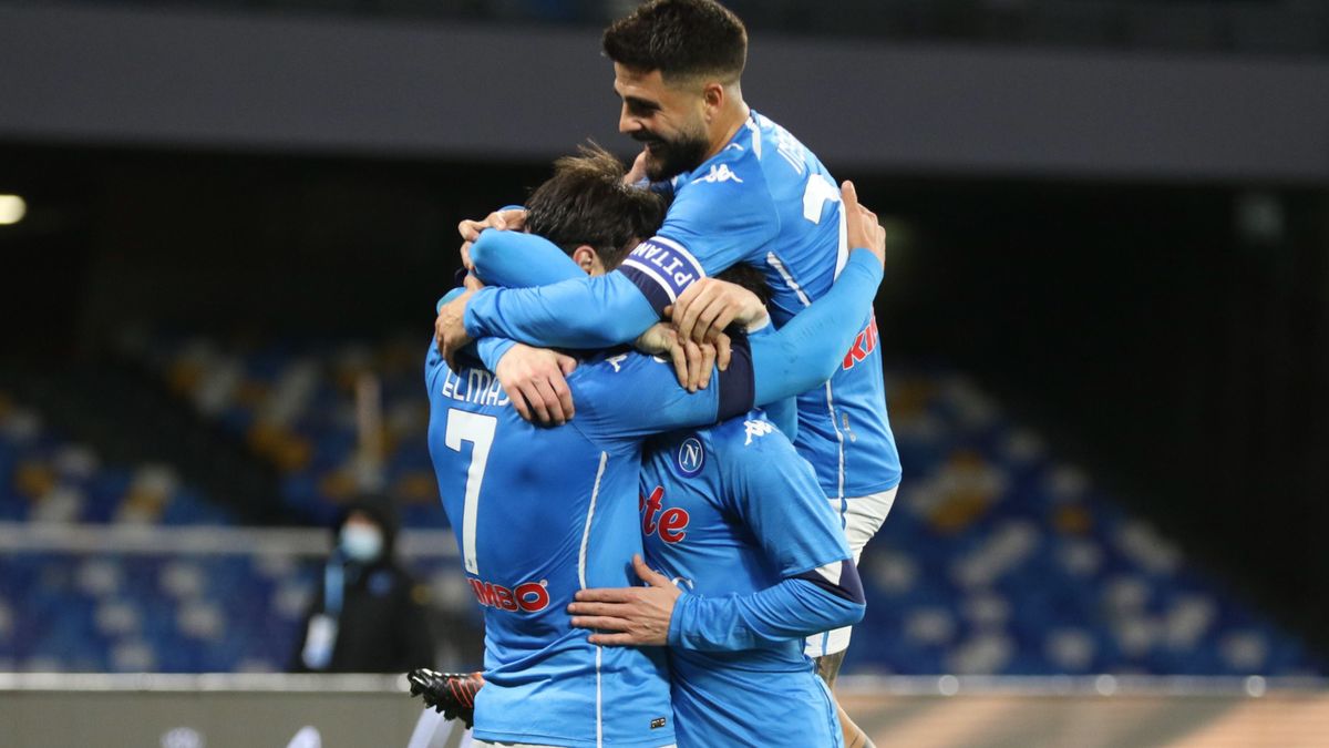 radość piłkarzy Napoli