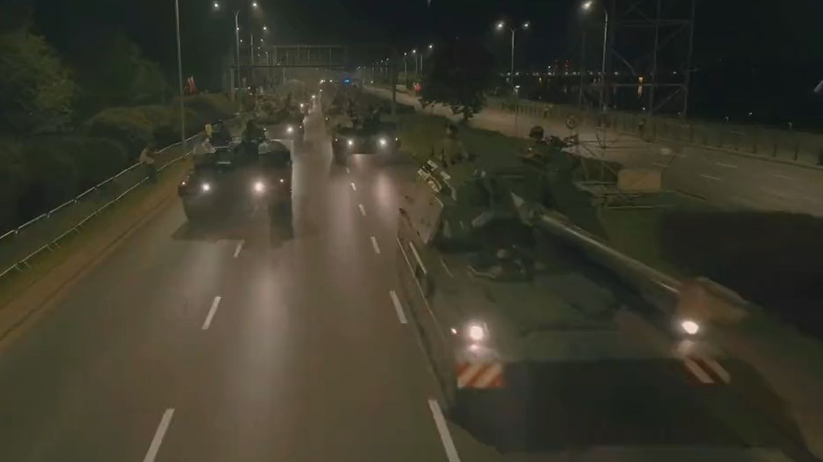 Polska armia ćwiczy już przed defiladą z okazji swojego święta