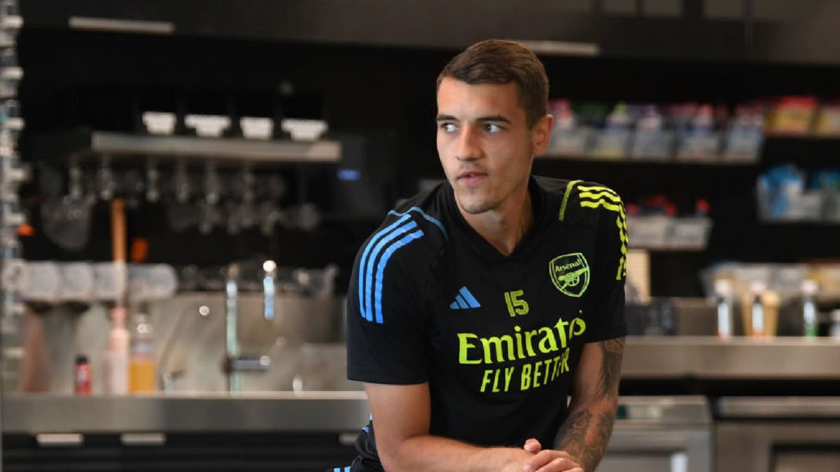 Getty Images / Stuart MacFarlane/Arsenal FC / Na zdjęciu: Jakub Kiwior