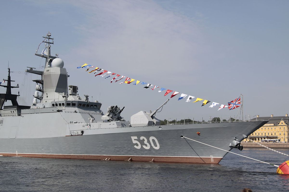 Grupa rosyjskich okrętów na Bałtyku. To kolejny etap Zapad-2017