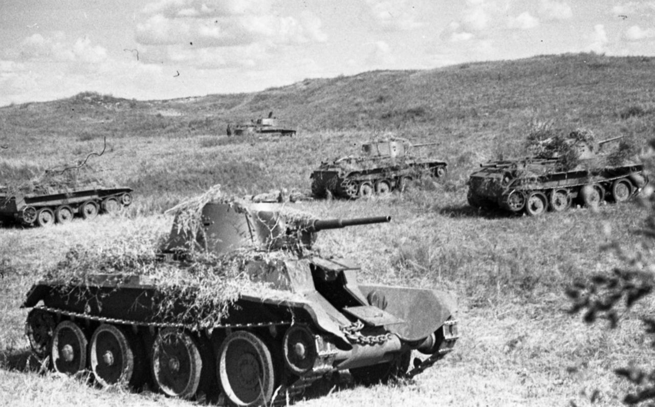 Sowieckie czołgi BT na Dalekim Wschodzie