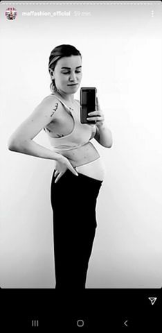 Maffashion - pokazała ciało tydzień po porodzie