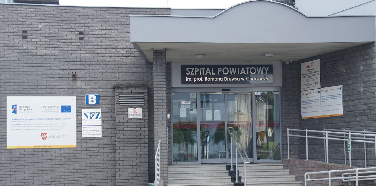 Awantura w szpitalu w Chodzieży. 2 tys. zł grzywny