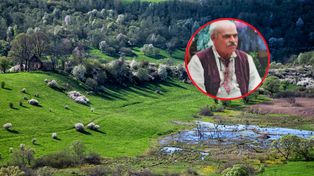 Drugie życie w Bieszczadach. Na swojej wsi jest jedynym mieszkańcem