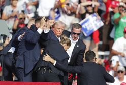 Jest oświadczenie Trumpa. Opisuje, gdzie trafiła go kula