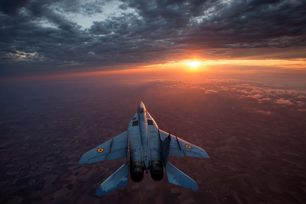 Alarm w Rumunii. Tajemniczy obiekt wleciał z Ukrainy-podniesiono na nogi niemieckie i rumuńskie myśliwice.