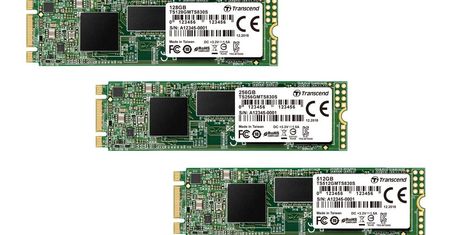 Transcend SSD 830S - niedrogie SSD pod M.2