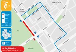Warszawa. Remonty na Pradze. Duże utrudnienia drogowe
