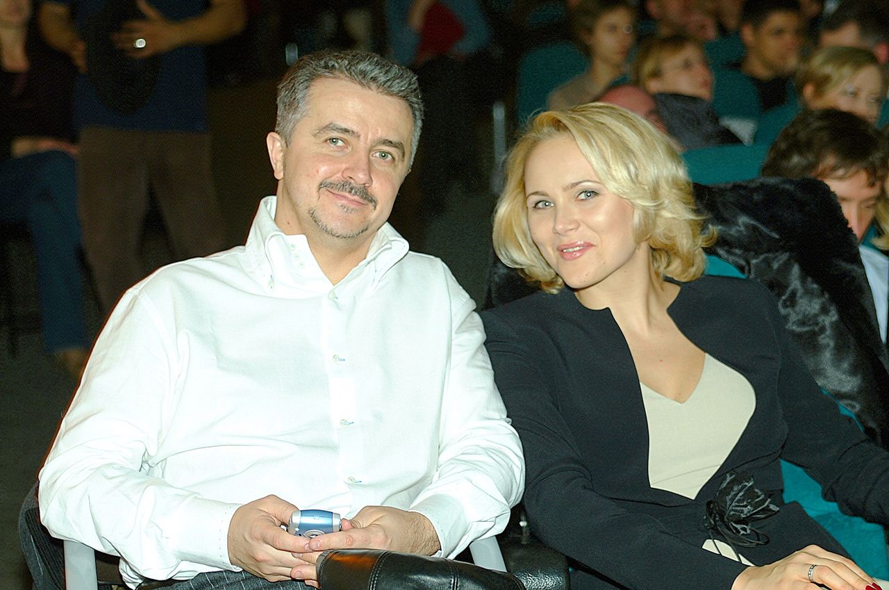 Anna Samusionek i Krzysztof Zuber w 2003 roku