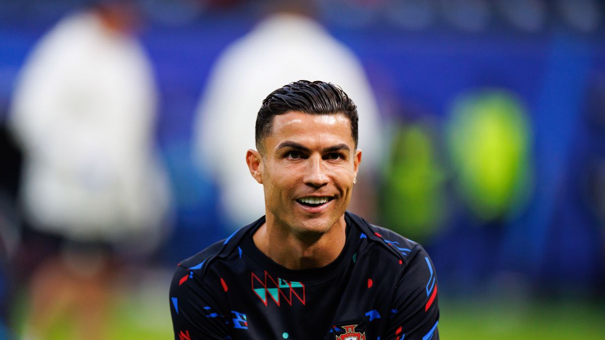 HAMBURG, GERMANY - 2024/07/05: Cristiano Ronaldo (Portugal) seen during the UEFA Euro 2024 game between national teams of Portugal and France at Volksparkstadium. (Portugal vs France - 3:5 after penalties). (Photo by Maciej Rogowski/SOPA Images/LightRocket via Getty Images)