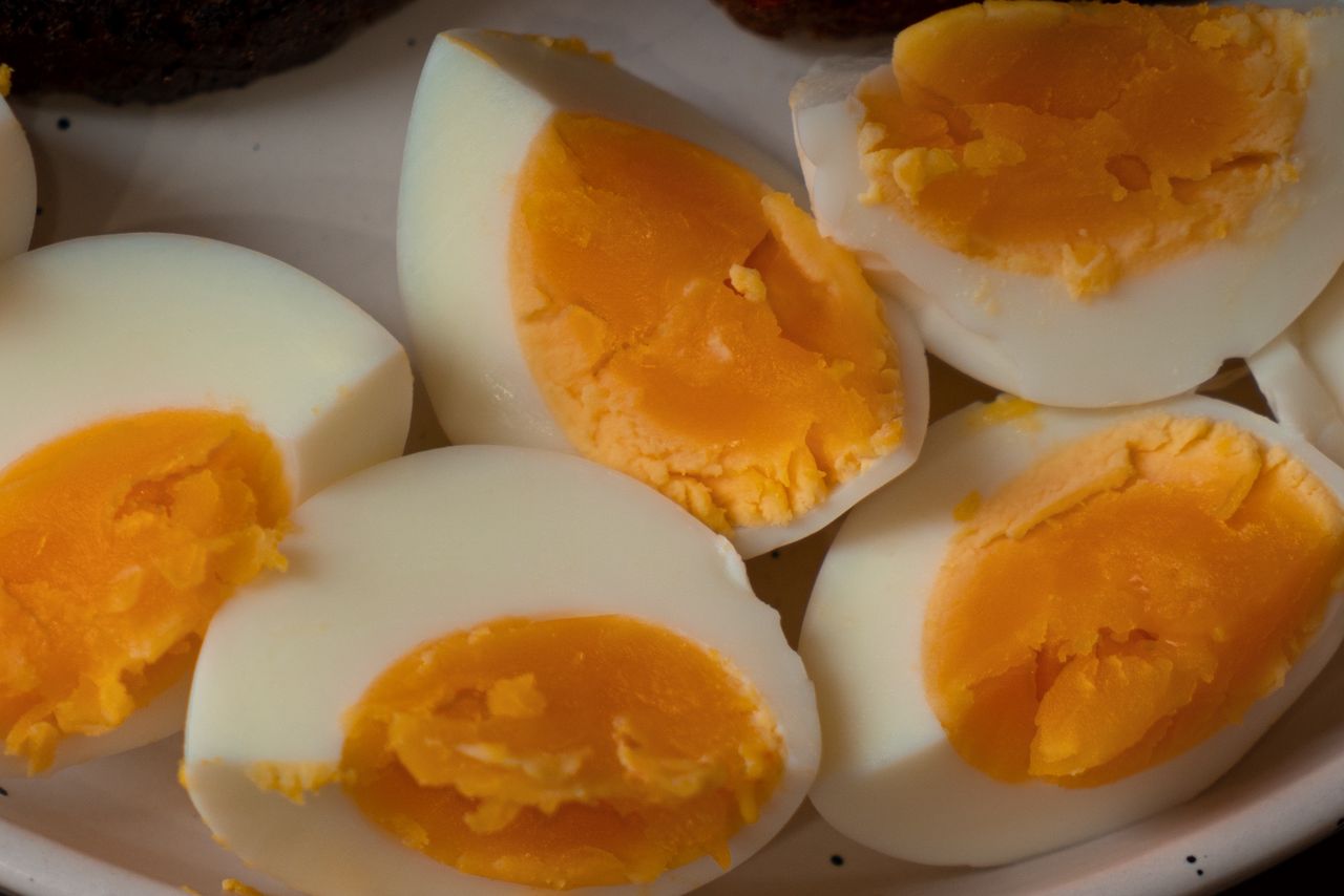 Jajka ugotowane na twardo