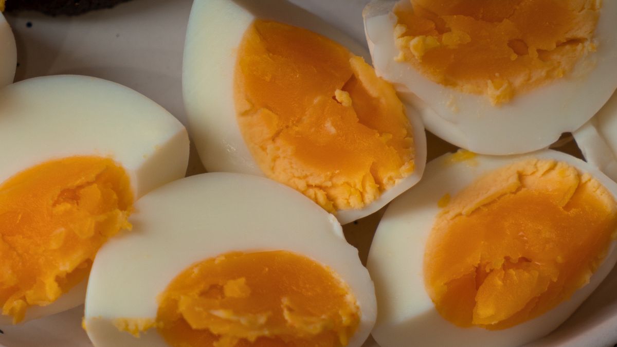 Jajka ugotowane na twardo