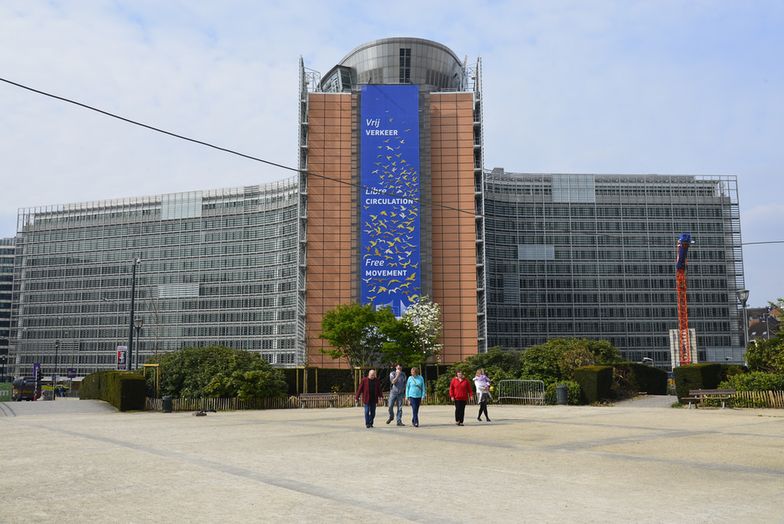 Siedziba komisji europejskiej w Brukseli