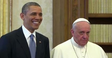 Spotkanie Baracka Obamy z papieżem Franciszkiem