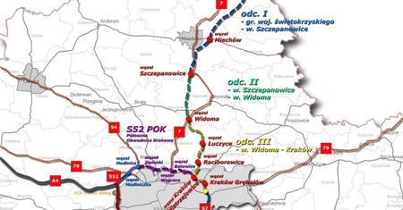 Umowa na odcinek S7 Widoma - Kraków została podpisana