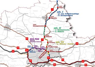 Umowa na odcinek S7 Widoma - Kraków została podpisana