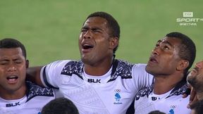Radość rugbystów Fidżi po zwycięstwie w olimpijskim finale