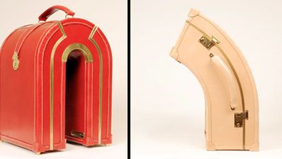 Kolekcja bardzo nietypowych walizek 1