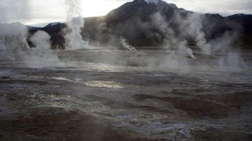 Gejzery w Chile 1