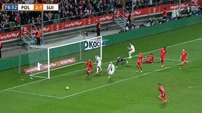 Polska - Szwajcaria: Rybus trafia w słupek