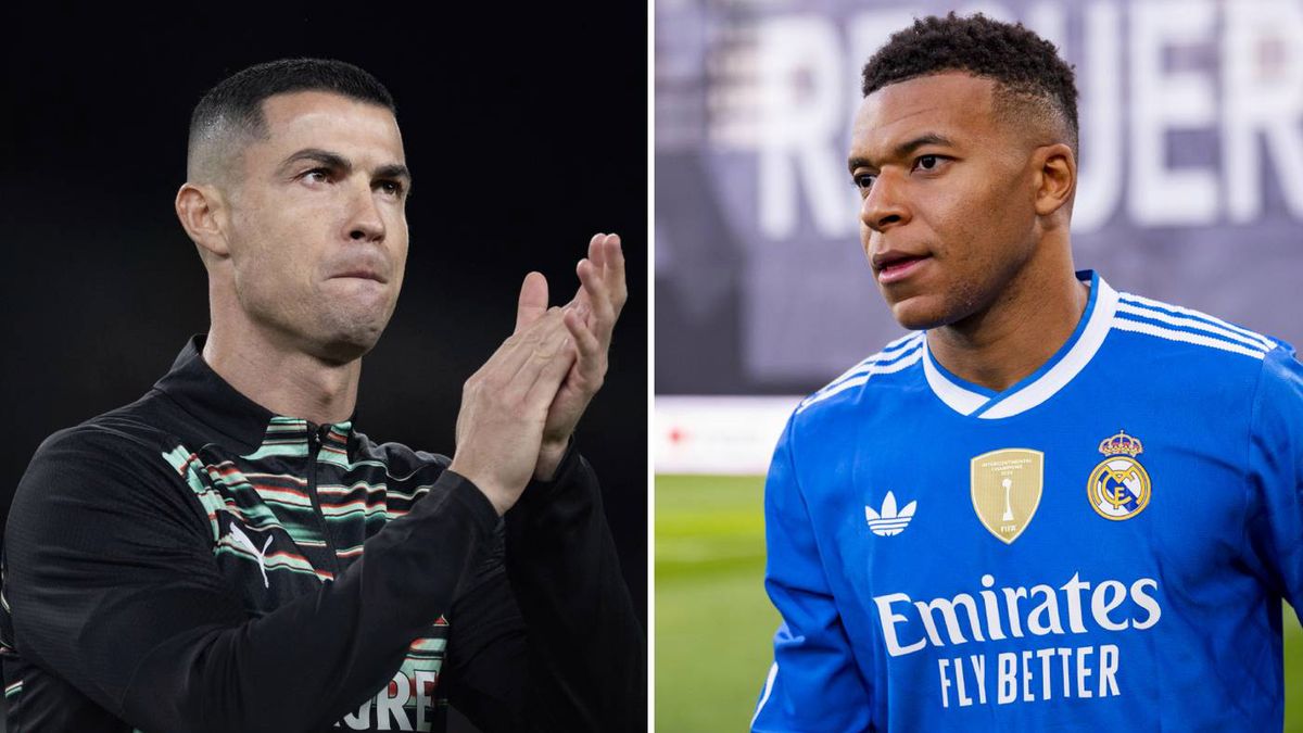 Getty Images / NurPhoto/Tim Clayton / Cristiano Ronaldo i Kylian Mbappe